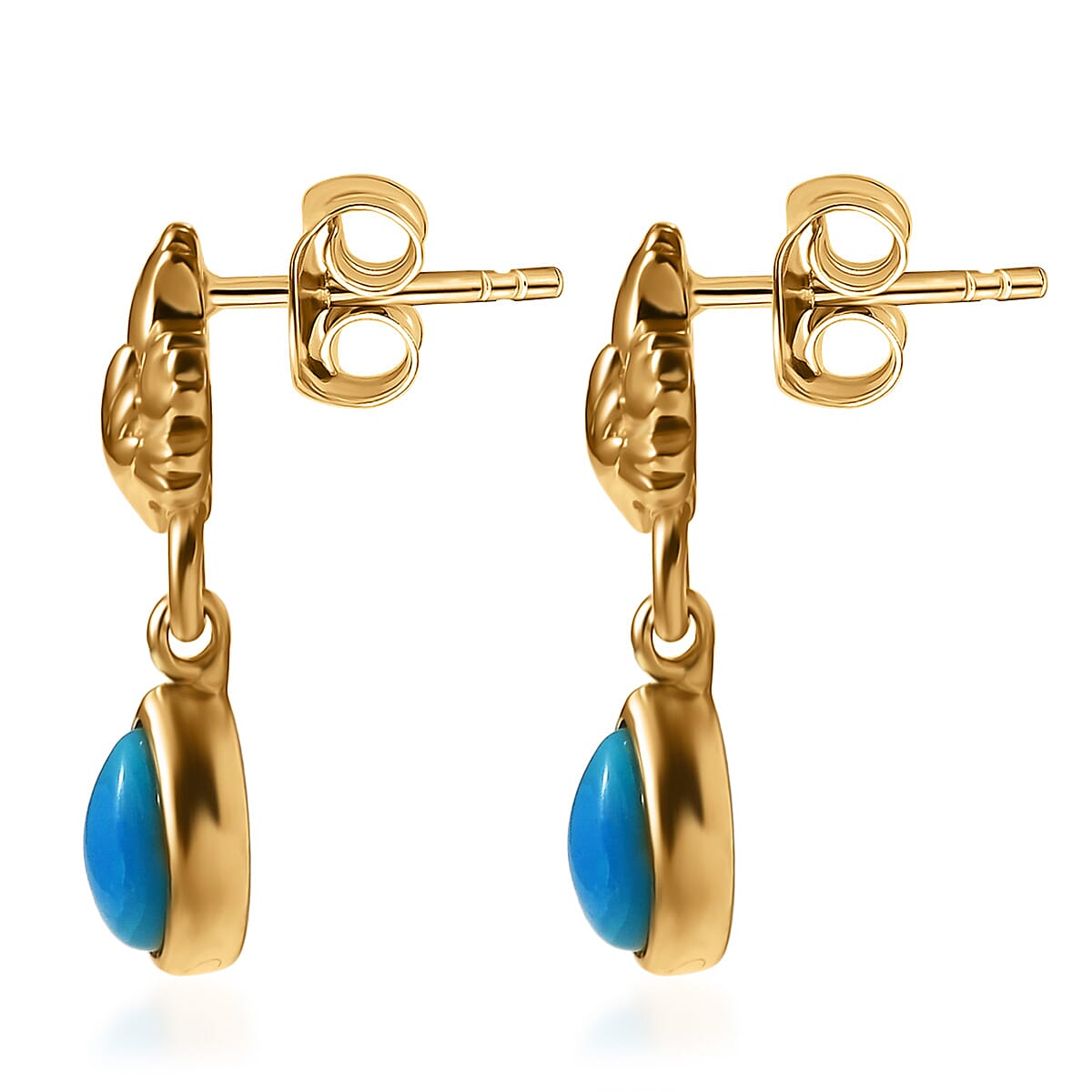 EverTrue Opalina Dangling Earring Pure Yellow Brass  1.168  Ct.