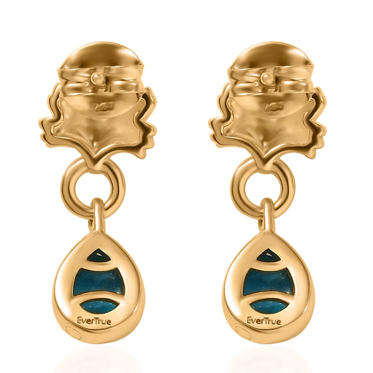 EverTrue Opalina Dangling Earring Pure Yellow Brass  1.168  Ct.