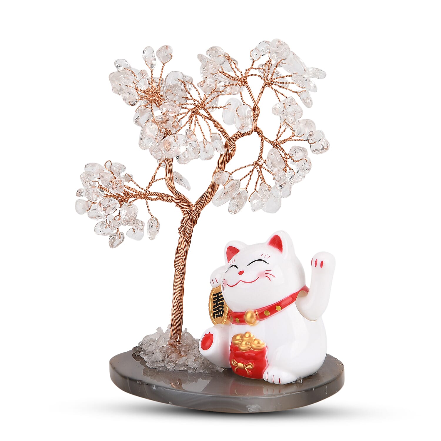 Showpiece (Size - One Size) - White & Purple