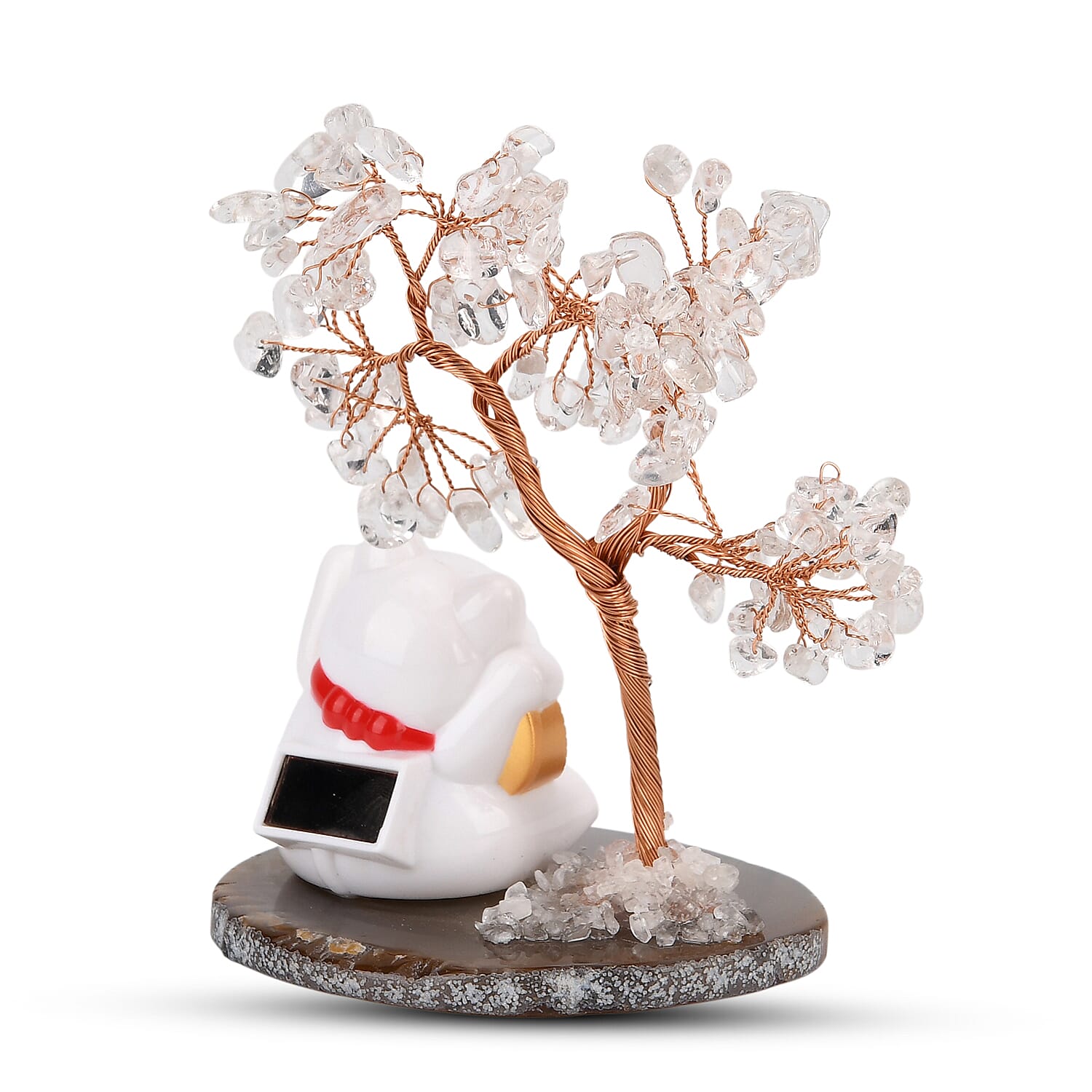 Showpiece (Size - One Size) - White & Purple