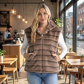 https://tjcuk.sirv.com/Products/83/1/8310045/La-Marey-Faux-Fur-Hoodie-Gilet-Size-8-to-16-Light-Brown_8310045_1.jpg?w=342&h=342