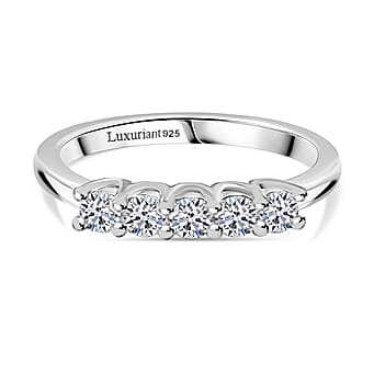 https://tjcuk.sirv.com/Products/83/1/8310225/Luxuriant-Lab-Grown-Diamond-5-Stone-Ring-in-Rhodium-OverlaySterling-Si_8310225.jpg?w=342&h=342