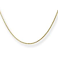 Maestro Collection - 9K Yellow Gold Necklace (Size 18) with Spring Ring Clasp