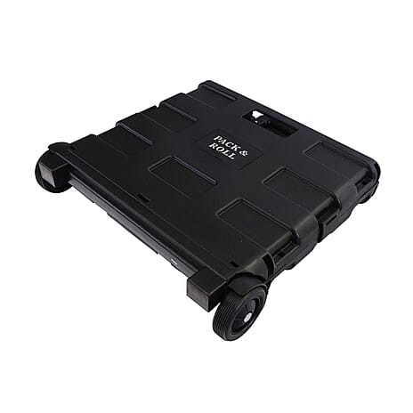 Light Weight Rustproof Foldable Shopping Cart with Wheels - Can Hold upto 25 Kgs