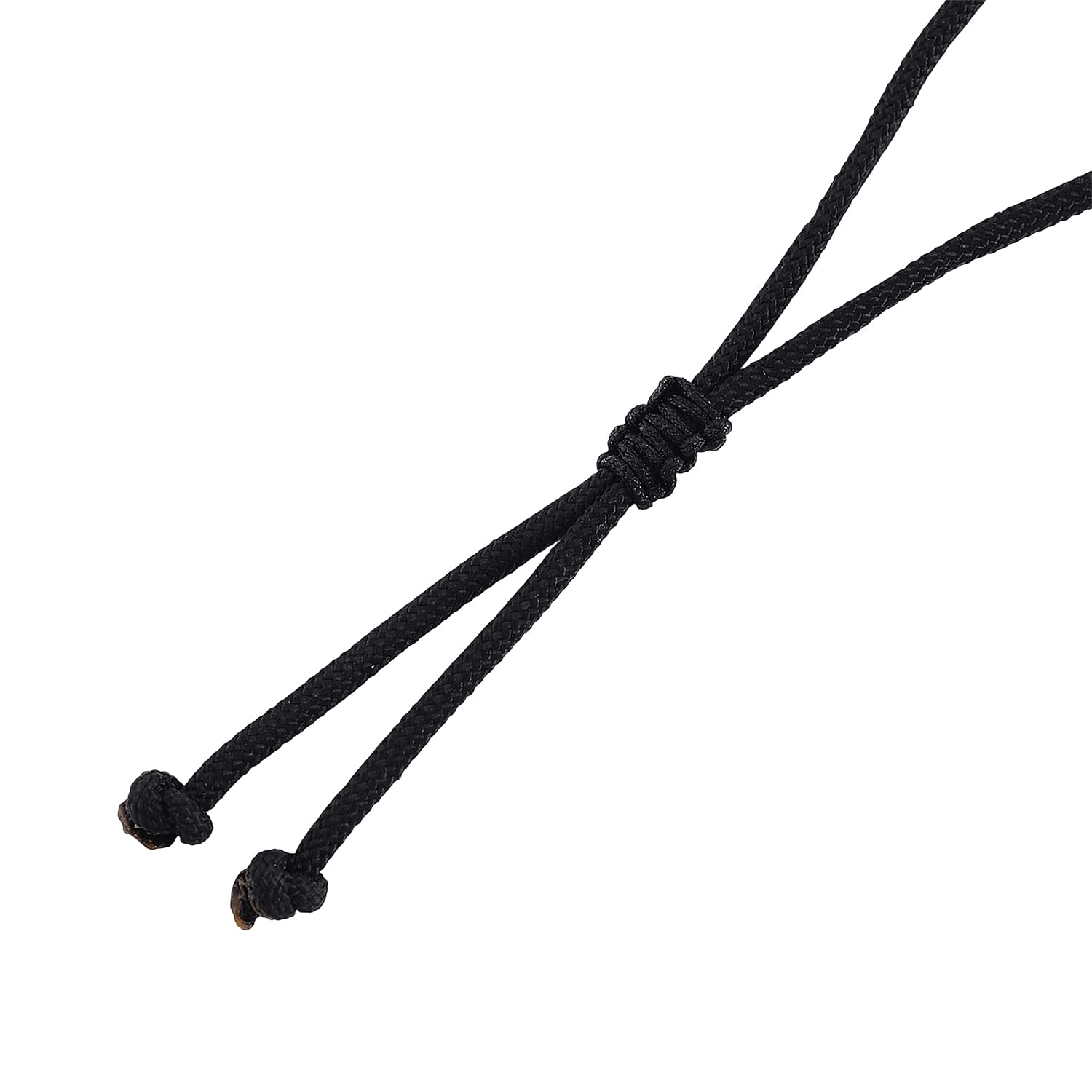 Natural Jade Flower Necklace (Size - 28) with Adjustable Cotton Thread 150.00 Ct.