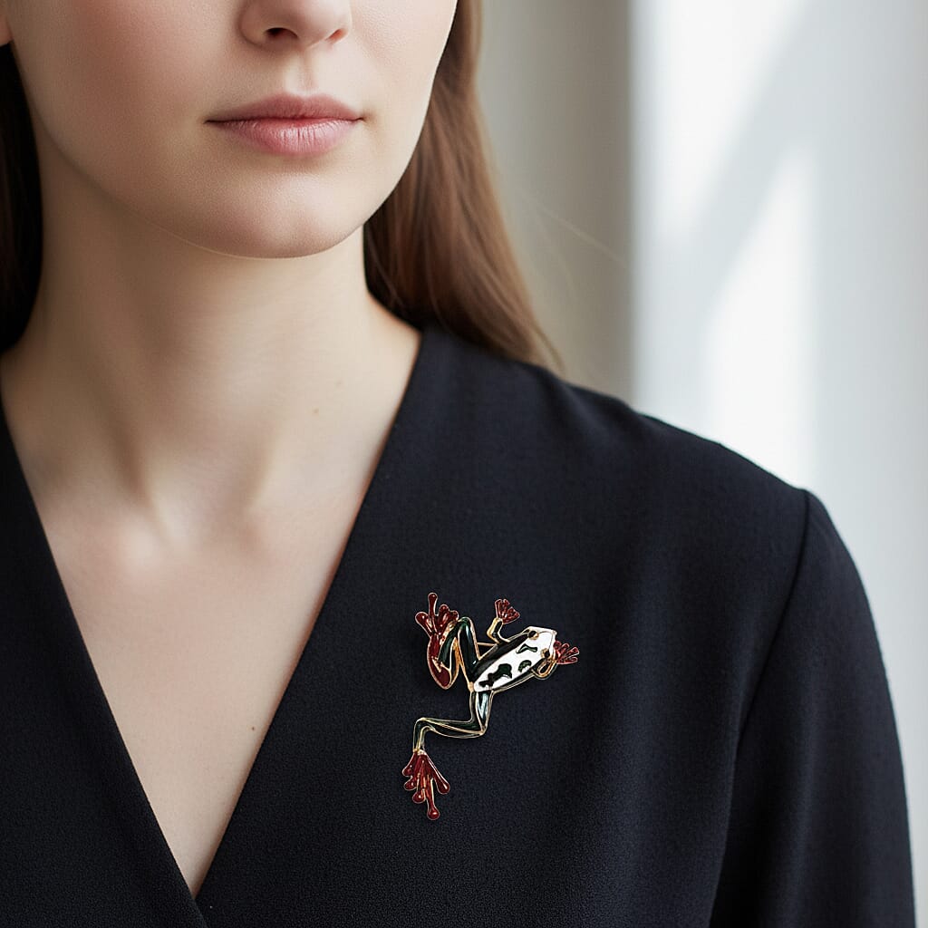 Frog Brooch