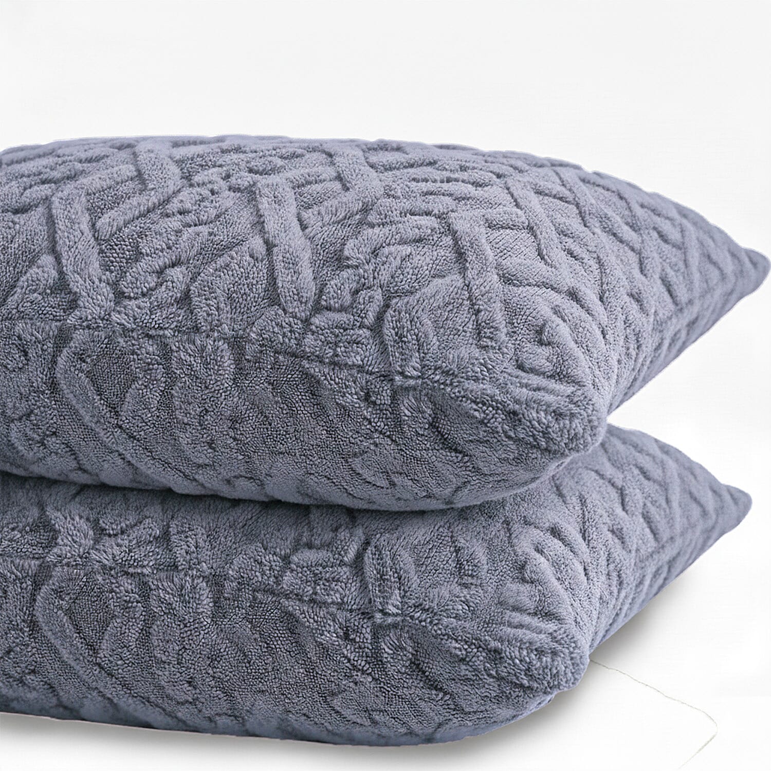 Hush Haven 6-Piece Taffeta Jacquard with Crystal Velvet Reverse Bedding Set