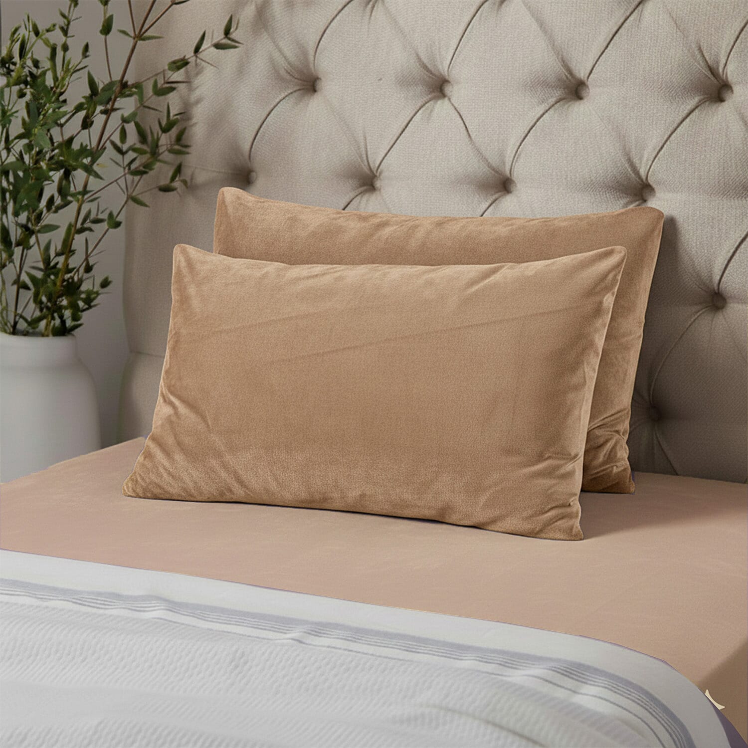 Hush Haven 6-Piece Taffeta Jacquard with Crystal Velvet Reverse Bedding Set