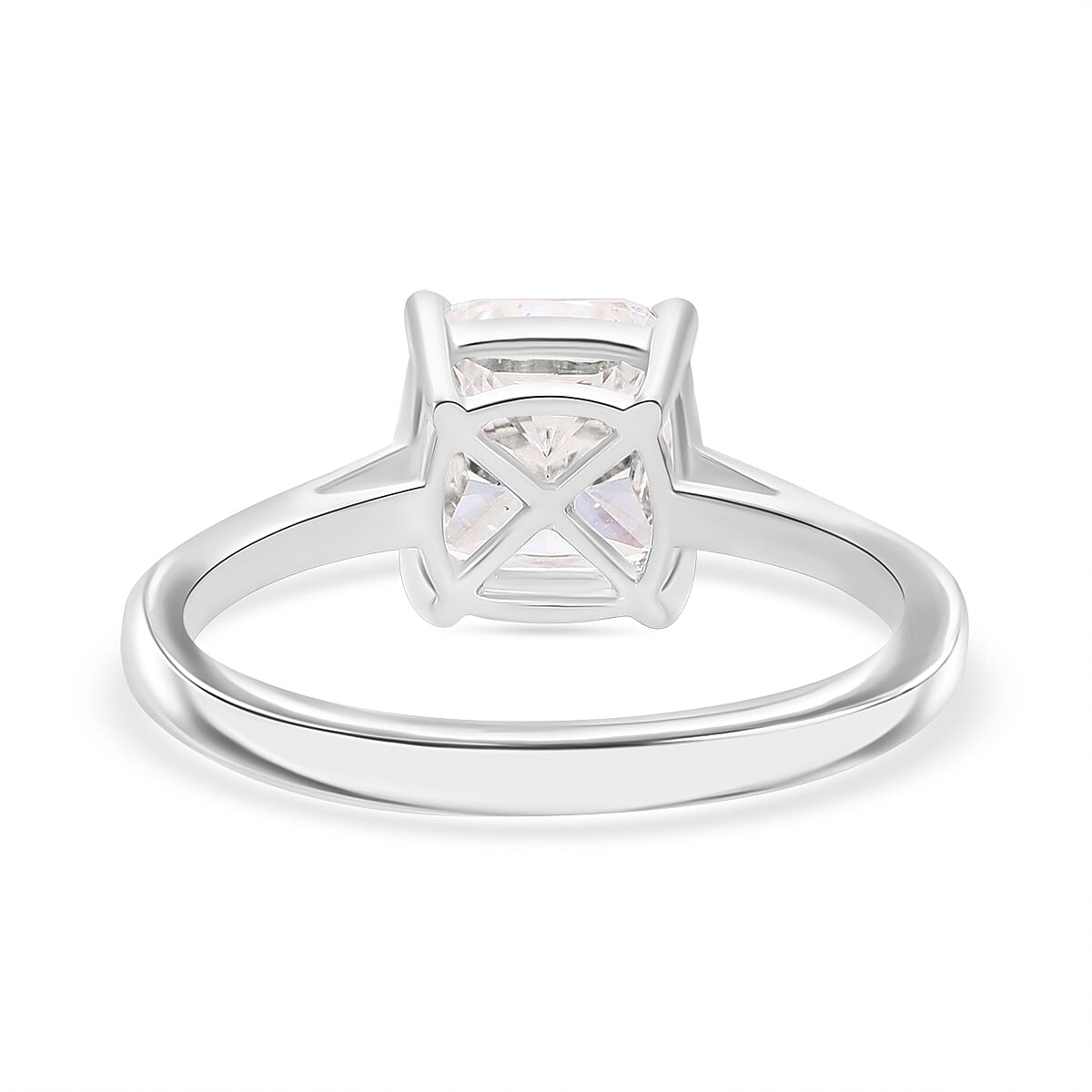 Luxuriant 950 Platinum IGI Certified (VS-EF) Lab Grown Diamond Ring 5.00 Ct, Platinum Wt. 5.53 Gms.