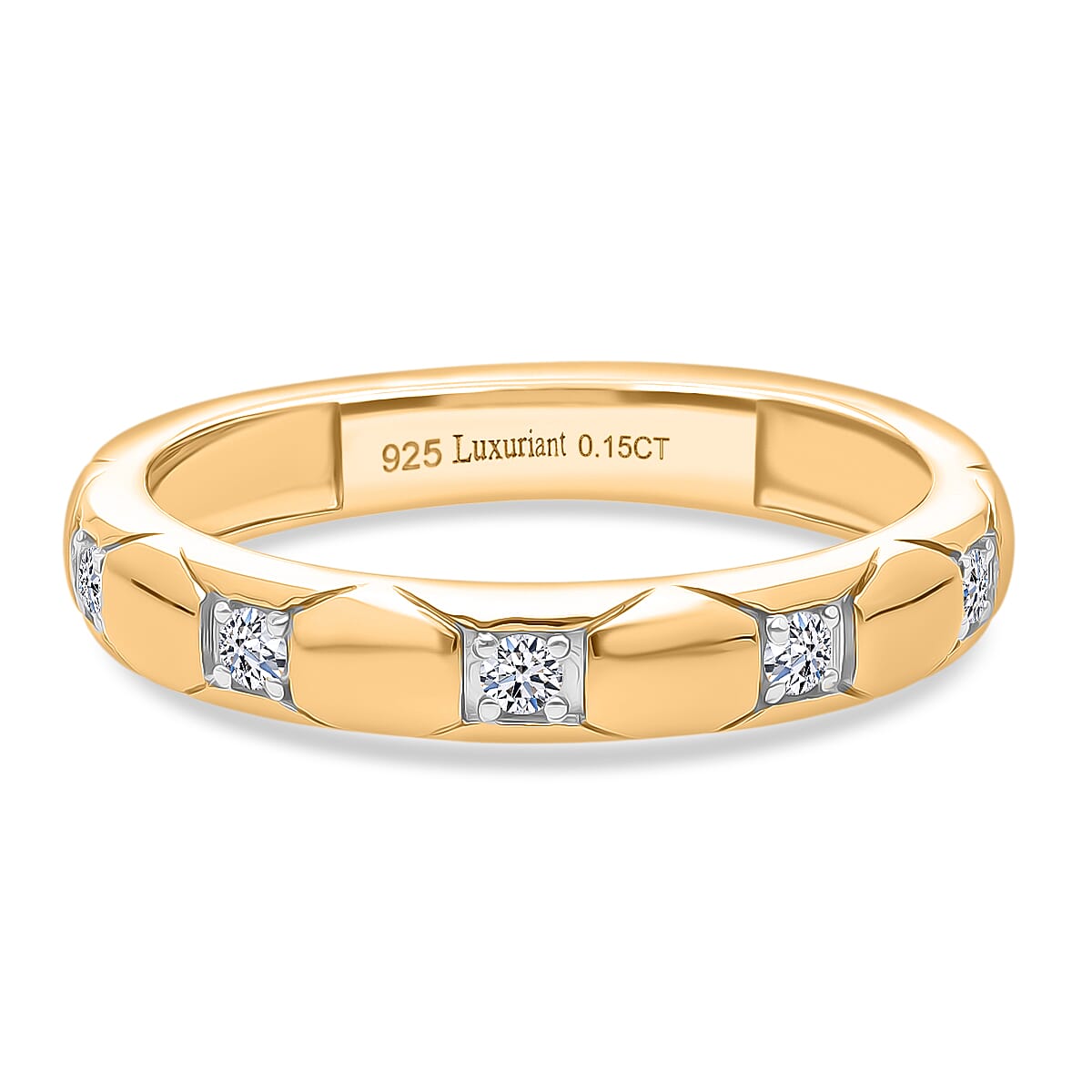 Luxuriant Lab Grown Diamond Ring in 0.150 Ct.