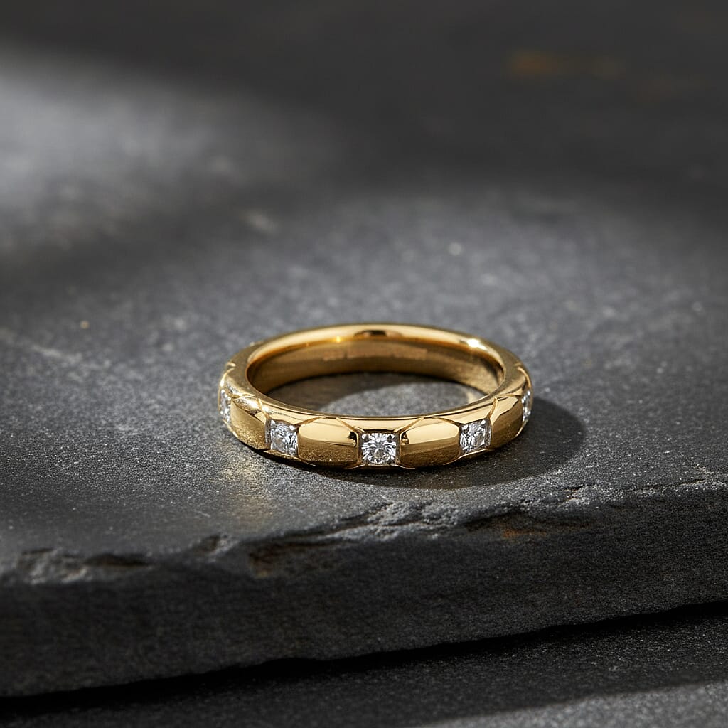 Luxuriant Lab Grown Diamond Ring in 0.150 Ct.