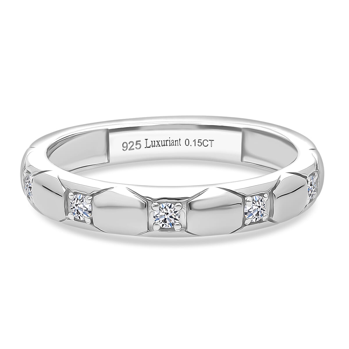 Luxuriant Lab Grown Diamond Ring in 0.150 Ct.