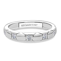 LUXURIANT Lab Grown Diamond 5-Stone Stackable Ring (SI-GH)
