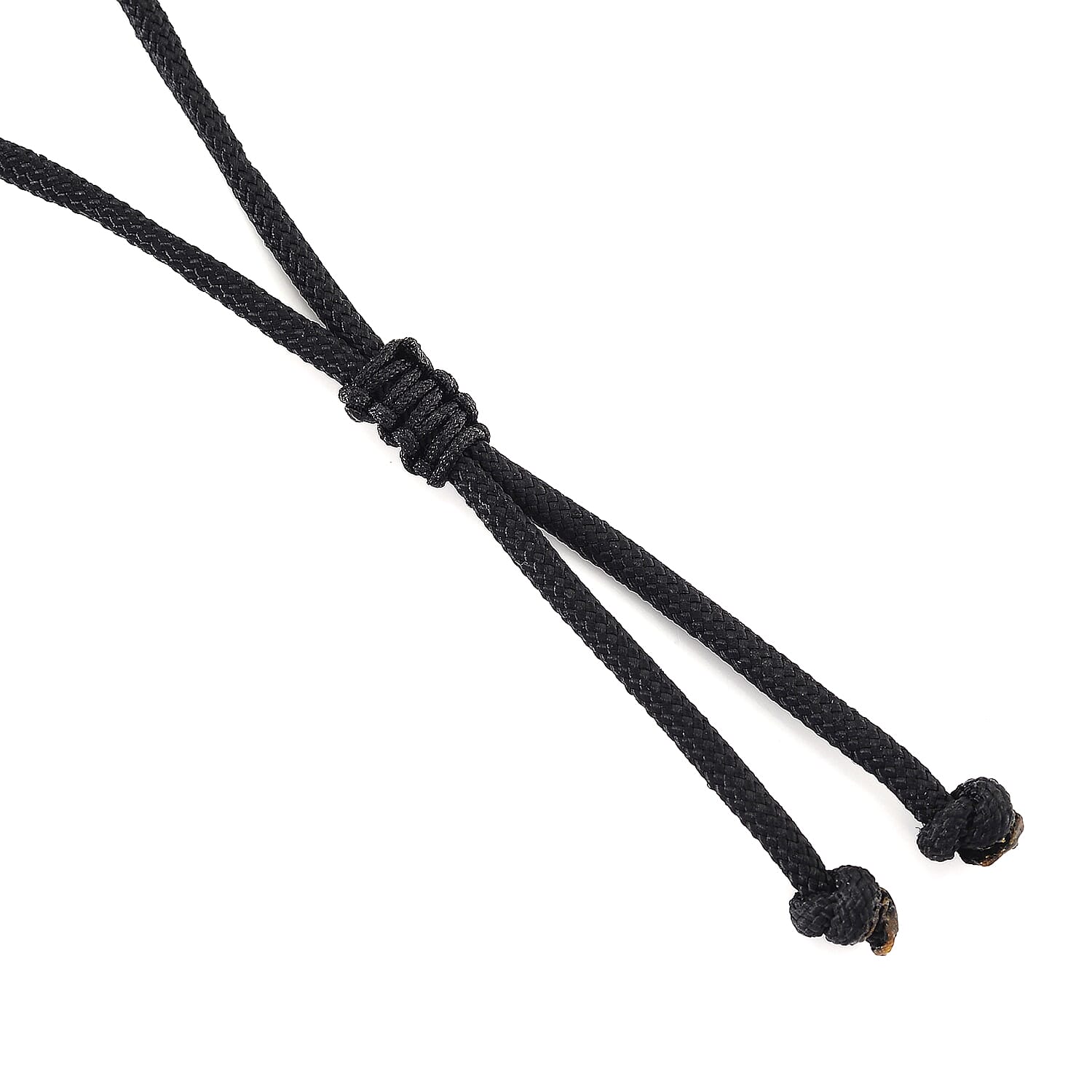 Natural Type A Jadeite Stone Phoenix Necklace with Black Cord (Size 28) 150.00 Ct.