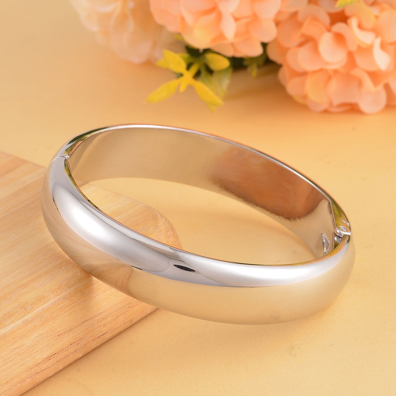 Full Bangle in Silver Tone