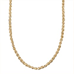 Yellow Gold Tone Necklace (Size - 20)