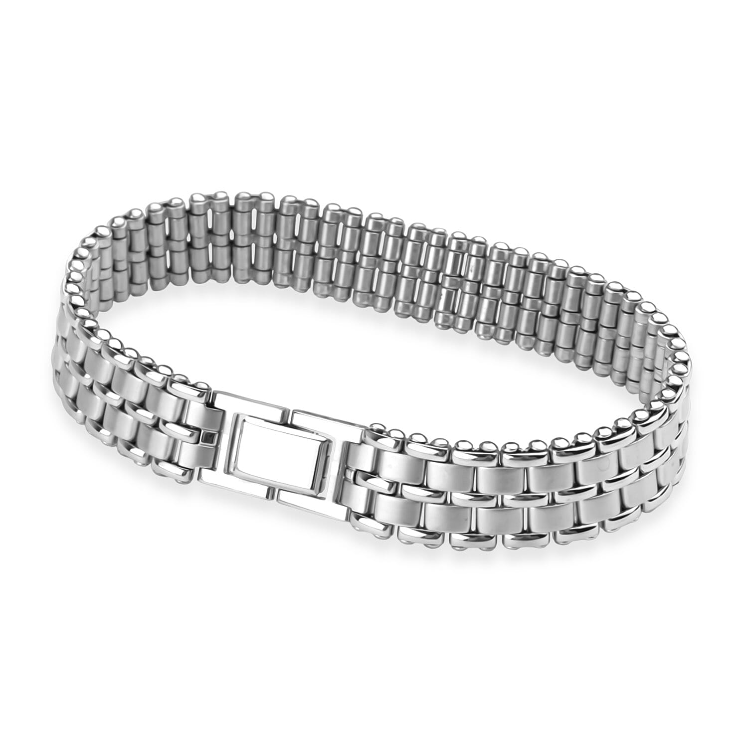 Panther Bracelet (Size 9) in Yellow & White Gold Plated