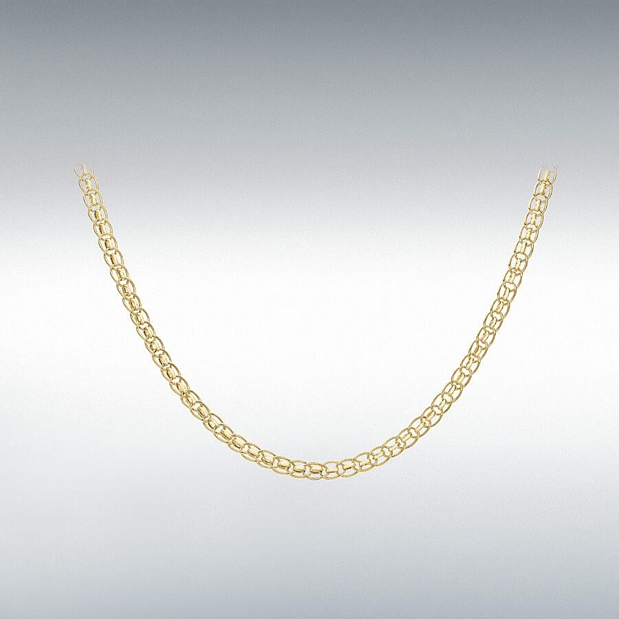 Hatton Garden Close Out - Italian Made 9K Yellow Gold Necklace (Size 24) with Lobster Clasp, Gold Wt. 11.00 Gms.