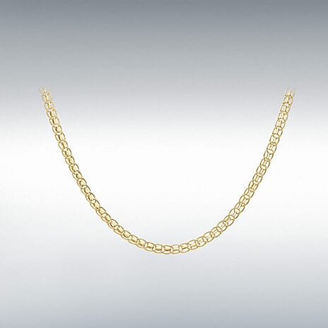 Hatton Garden Close Out - Italian Made 9K Yellow Gold Necklace (Size 24) with Lobster Clasp, Gold Wt. 11.00 Gms.