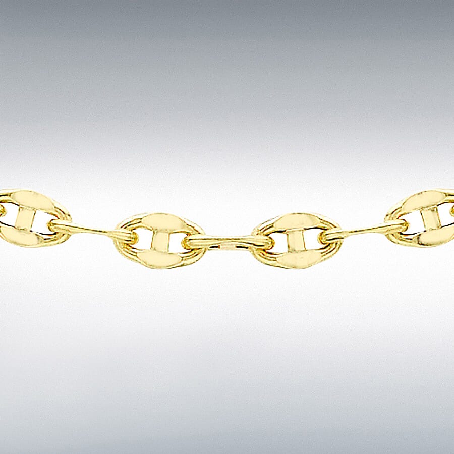Designer Inspired - 9K Yellow Gold Necklace (Size 24) with Spring Ring Clasp, Gold Wt. 3.00 Gms.