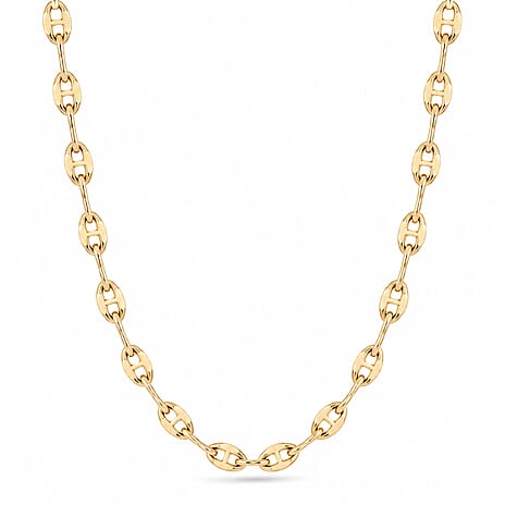 Designer Inspired - 9K Yellow Gold Necklace (Size 24) with Spring Ring Clasp, Gold Wt. 3.00 Gms.