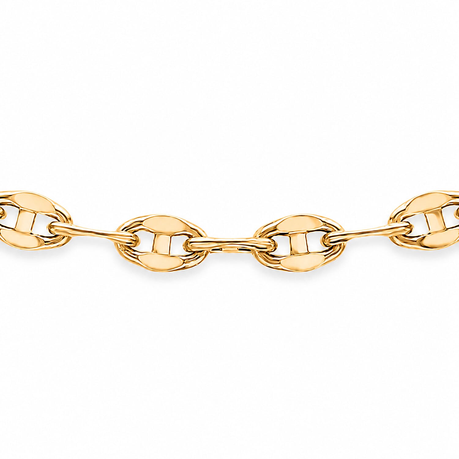 Designer Inspired - 9K Yellow Gold Necklace (Size 24) with Spring Ring Clasp, Gold Wt. 3.00 Gms.