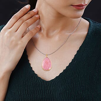 https://tjcuk.sirv.com/Products/83/1/8313374/Rose-Quartz-Fancy-Necklace-Size-24-Pure-Yellow-Brass-40-000-Ct_8313374_1.jpg?w=342&h=342