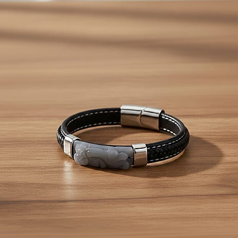 Natural Type A Jadeite Beads Bracelet (Size 8) 90.00 Ct.