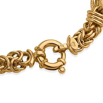https://tjcuk.sirv.com/Products/83/1/8313901/Close-Out-Deal-9K-Yellow-Gold-Mixed-Link-Bracelet-Size-7-50-with-Senor_8313901_3.jpg?w=342&h=342