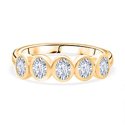 Luxuriant Lab Grown Diamond (SI/GH) Ring in Sterling Silver