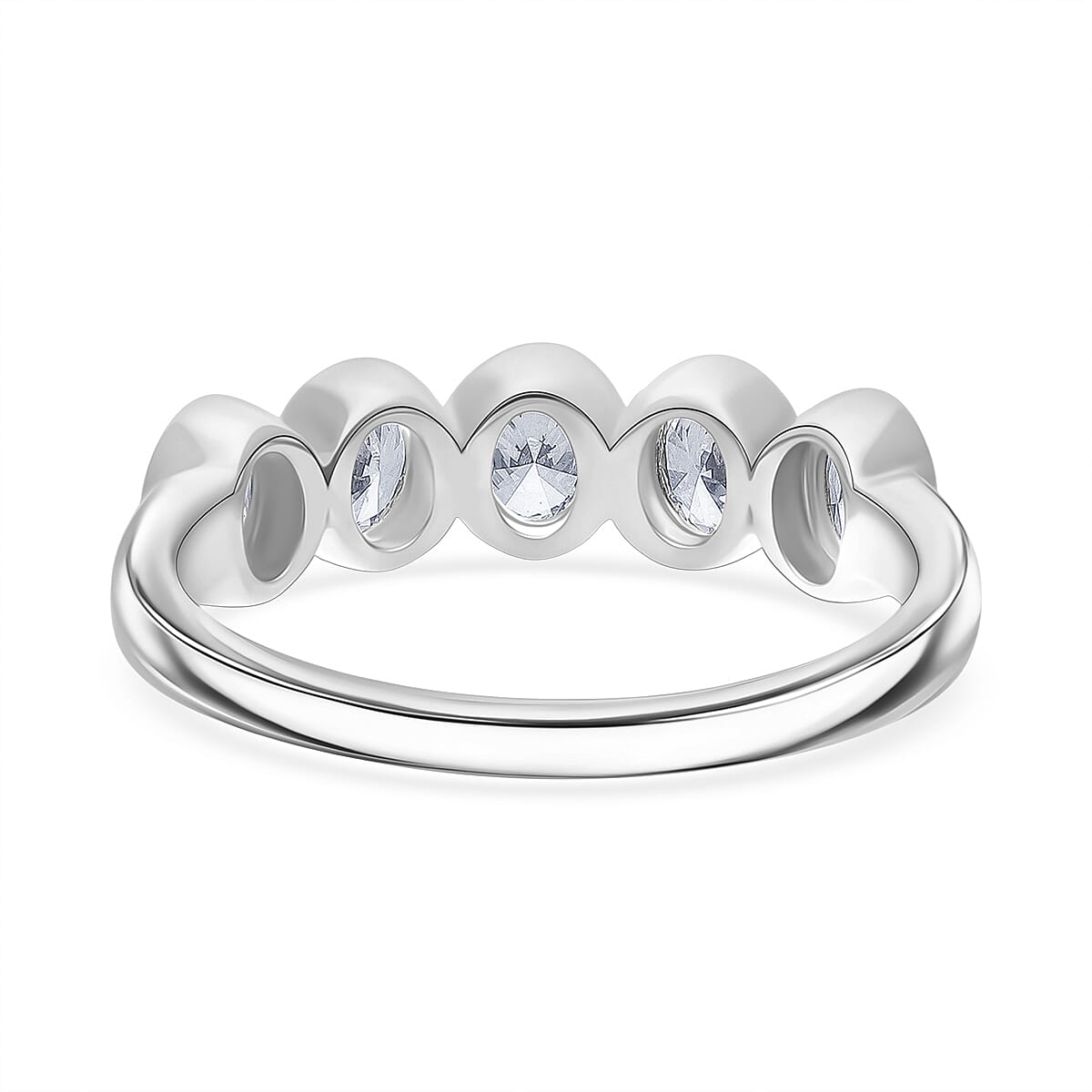 Luxuriant Lab Grown Diamond (SI-GH) Ring in Sterling Silver