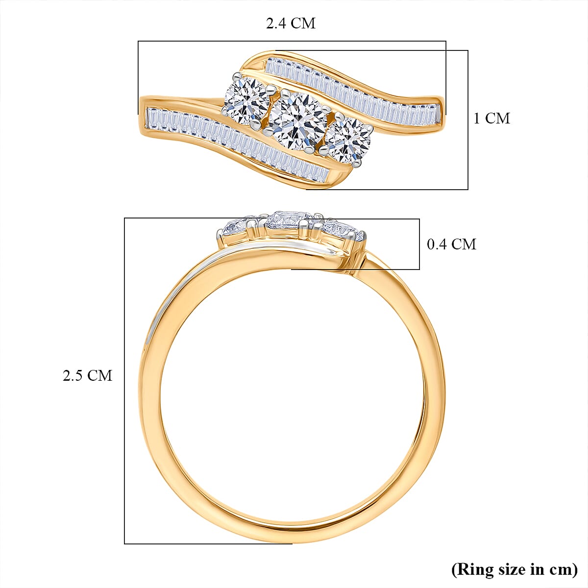 Luxuriant Lab Grown Diamond Ring