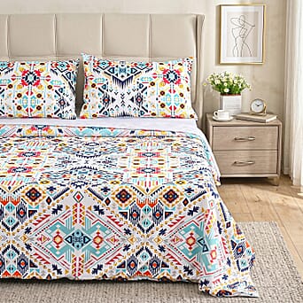 https://tjcuk.sirv.com/Products/83/1/8314227/LIVMORE-Patterned-Sheet-Size-135x30-cm-Pink-Grey_8314227_1.jpg?w=342&h=342
