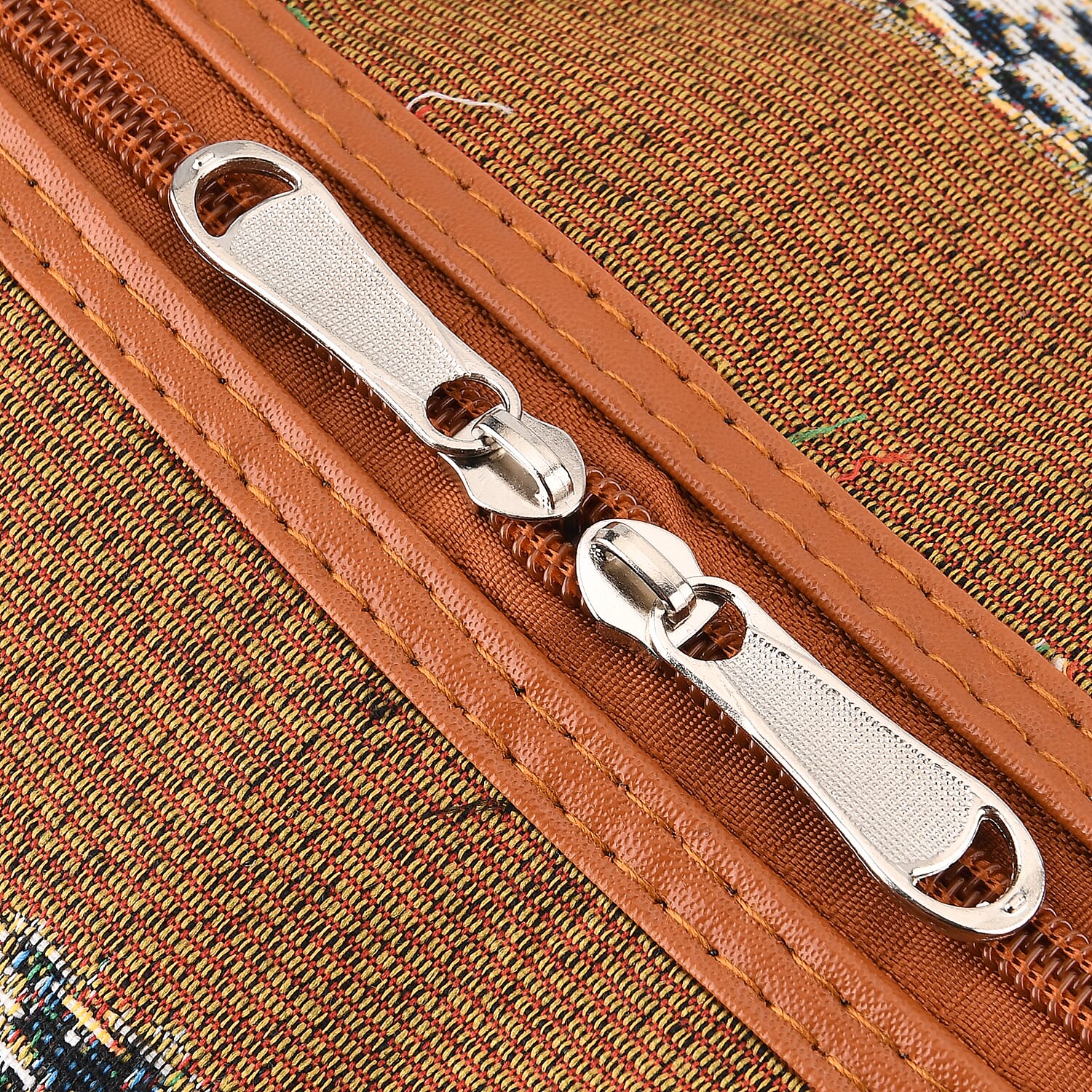 Leopard Travel Bag (Size 45x23x27 cm) - Brown