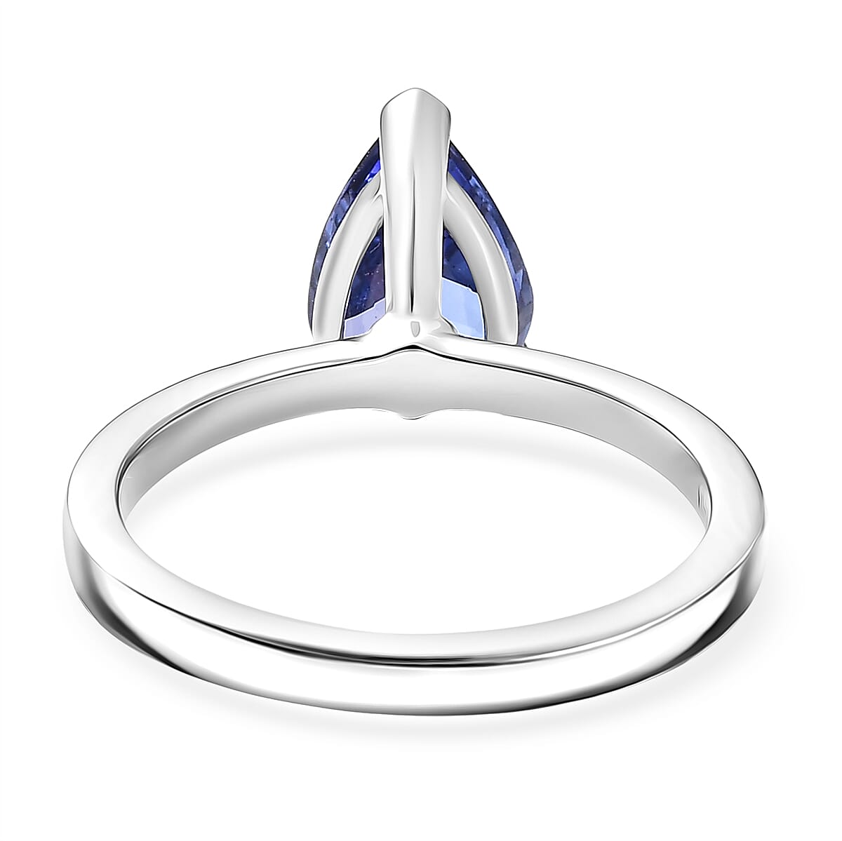 Rhapsody 950 Platinum AAAA Tanzanite Solitaire Ring Platinum