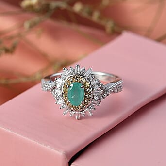https://tjcuk.sirv.com/Products/83/1/8314975/D-Joy-Emerald-Yellow-Sapphire-Moissanite-Halo-Ring-in-Rhodium-OverlayS_8314975_1.jpg?w=342&h=342