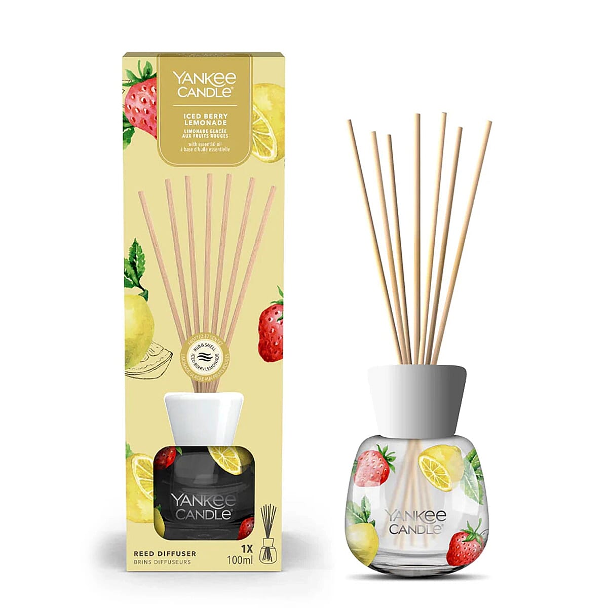 Yankee Candle Reed Diffuser - Iced Berry Lemonade