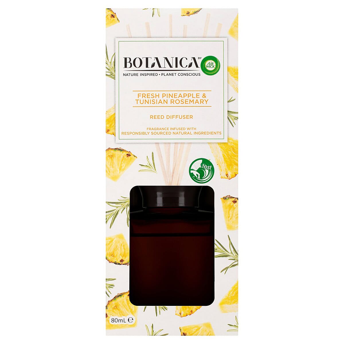 Closeout Offer - Botanica Reed Diffuser Fresh Pineapple - Tunisian Rosemary