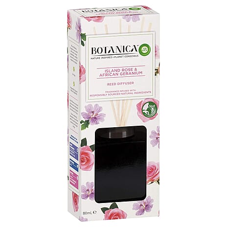 Botanica Reed Diffuser Island Rose - African Greanium