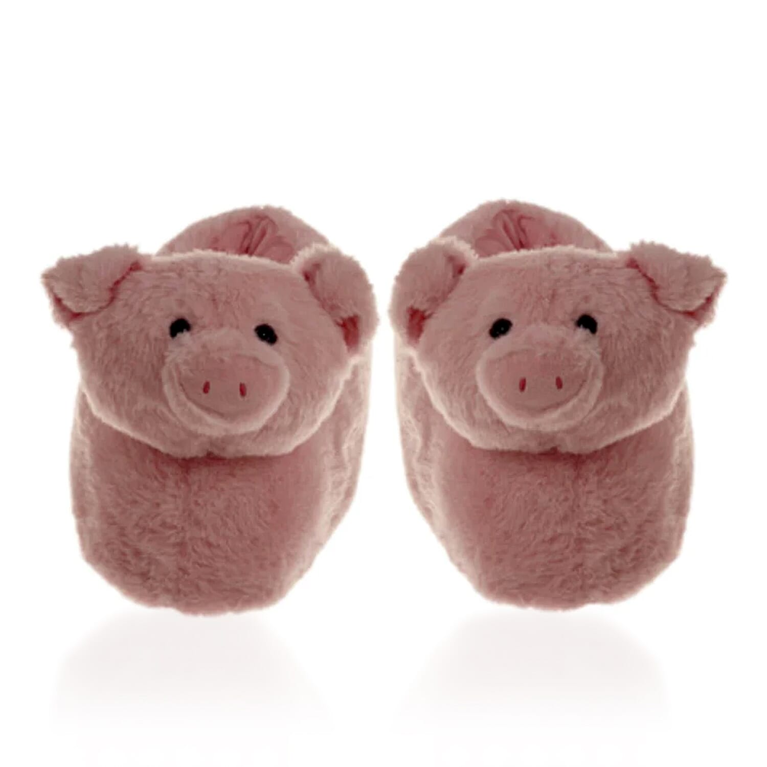 Aroma SuperSoft Chunky Pig Slippers (One Size, Fits 4 to 7) - Pink