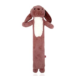 Aroma Super Soft Bunny Long Hot Water Bottle Cover - Pink