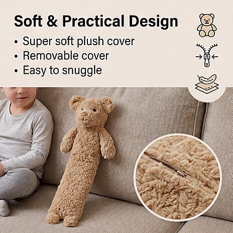 Aroma Super Soft Dog Long Hot Water Bottle Cover - Orange