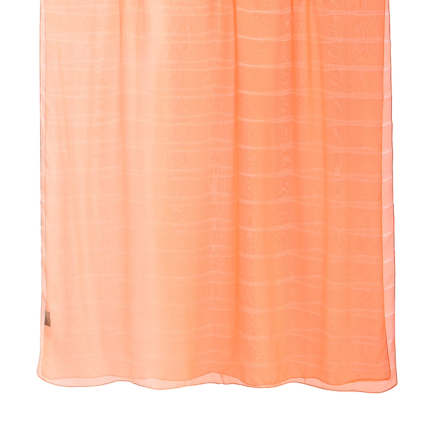 La Marey 100% Mulberry Silk Orange Ombre Scarf (106 x 195cm)