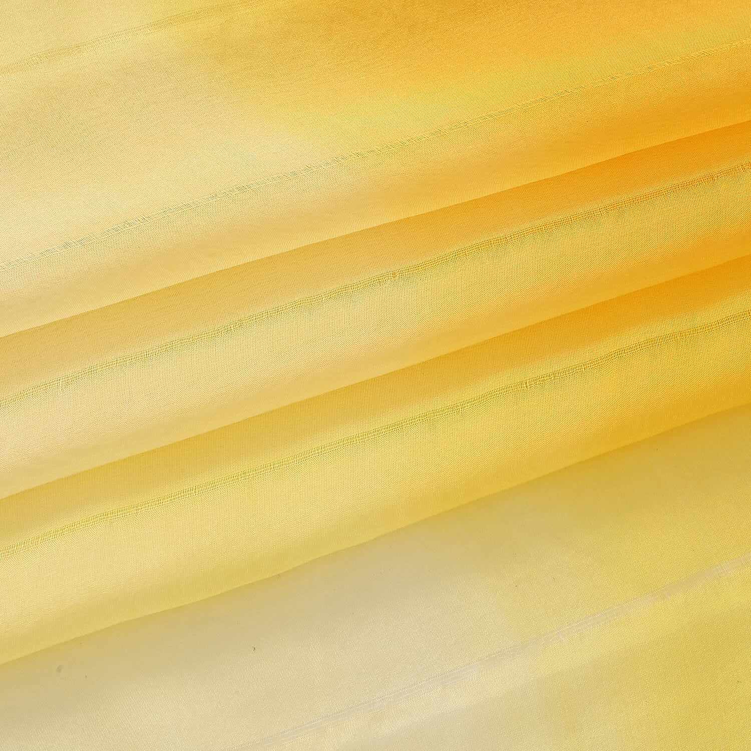 La Marey 100% Mulberry Silk Yellow Ombre Scarf (106 x 195cm)