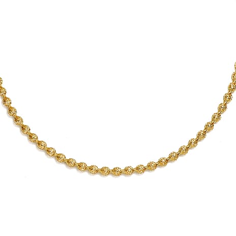Maestro Collection - 9K Yellow Gold Link Necklace (Size - 20)