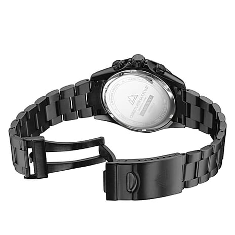 Christophe Duchamp Quartz Mens Watch in Stainless Steel - Silver