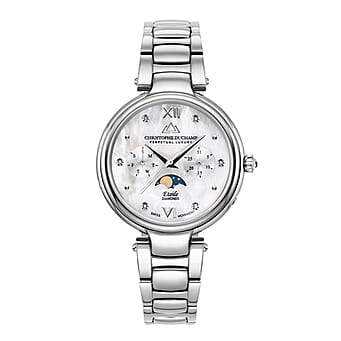 https://tjcuk.sirv.com/Products/83/1/8319460/CHRISTOPHE-DUCHAMP-Swiss-Quartz-Movement-White-Dial-Ladies-Watch-with-_8319460.jpg?w=342&h=342