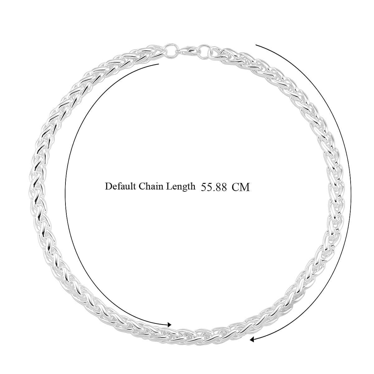 Designer Inspired - Handmade Spiga Necklace (Size - 22) with Lobster Clasp