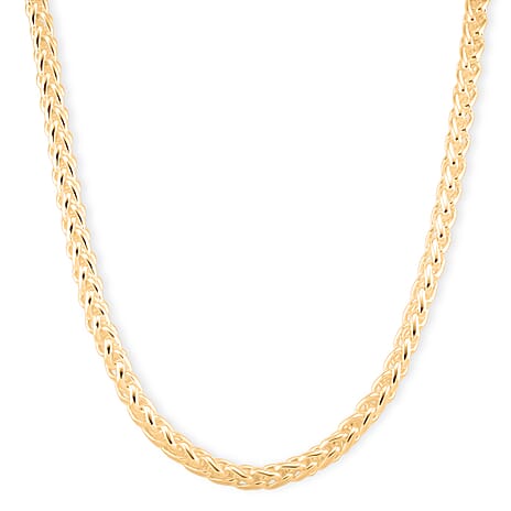 Designer Inspired - Handmade Spiga Necklace (Size - 22) with Lobster Clasp Yellow