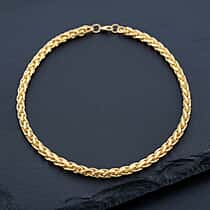 Designer Inspired - Handmade Spiga Necklace (Size - 22) with Lobster Clasp Yellow